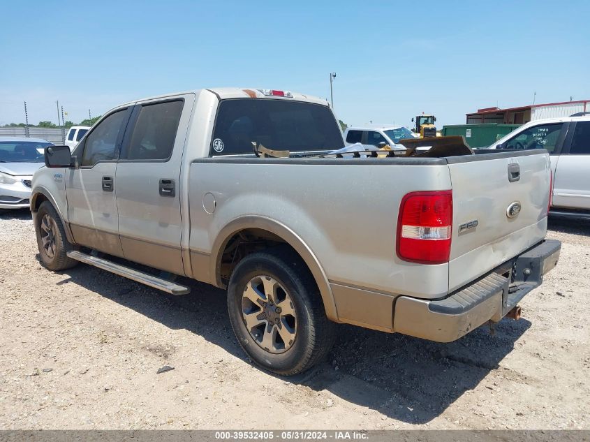 2006 Ford F-150 Lariat/Xlt VIN: 1FTPW12V96KD79704 Lot: 39532405