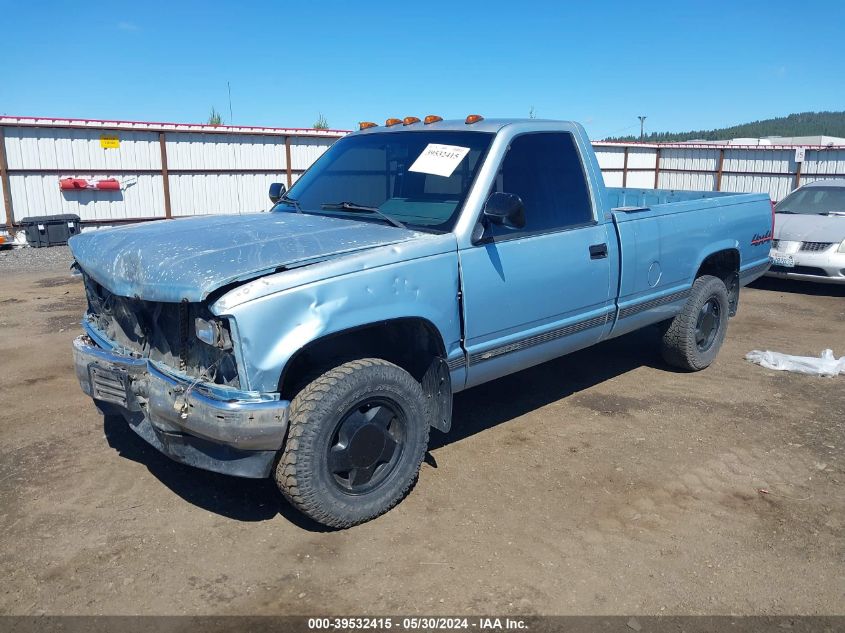 1989 Chevrolet Gmt-400 K2500 VIN: 2GCFK24K2K1260208 Lot: 39532415