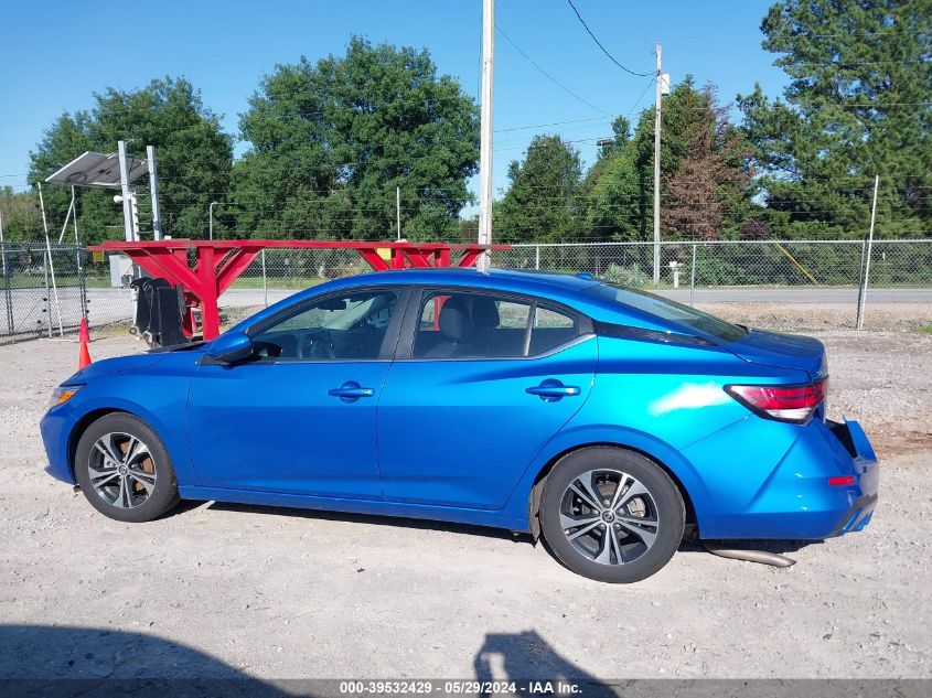 2023 Nissan Sentra Sv Xtronic Cvt VIN: 3N1AB8CVXPY248389 Lot: 39532429