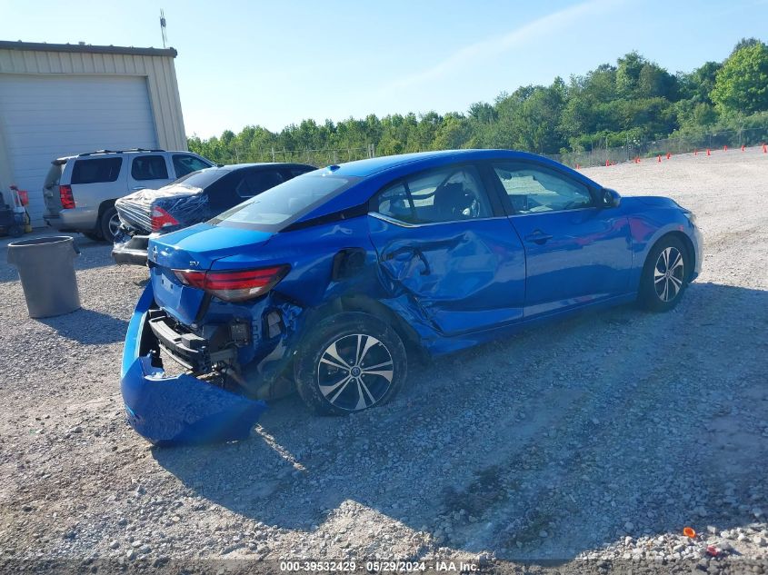 2023 Nissan Sentra Sv Xtronic Cvt VIN: 3N1AB8CVXPY248389 Lot: 39532429