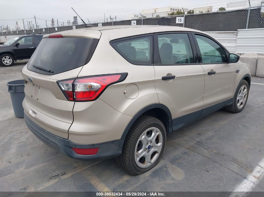 2018 Ford Escape S VIN: 1FMCU0F76JUA36478 Lot: 39532434