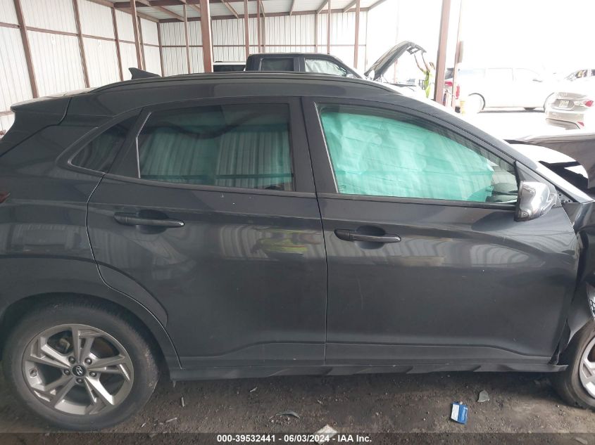 2022 Hyundai Kona Sel VIN: KM8K32AB7NU907643 Lot: 39532441