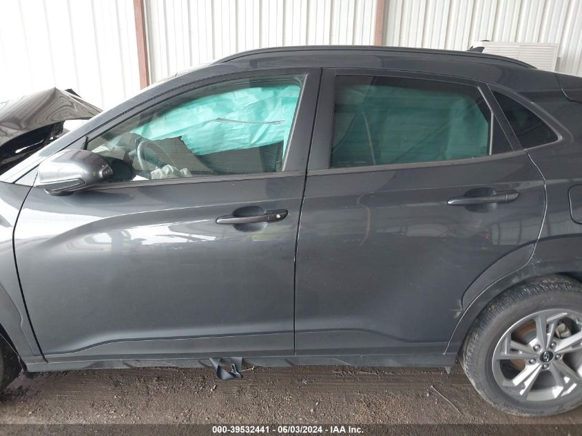 2022 Hyundai Kona Sel VIN: KM8K32AB7NU907643 Lot: 39532441