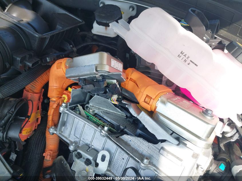 2020 Hyundai Ioniq Hybrid Blue VIN: KMHC65LC3LU241235 Lot: 39532449