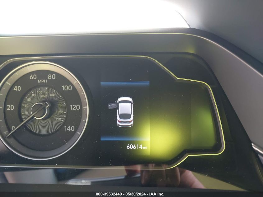 2020 Hyundai Ioniq Hybrid Blue VIN: KMHC65LC3LU241235 Lot: 39532449