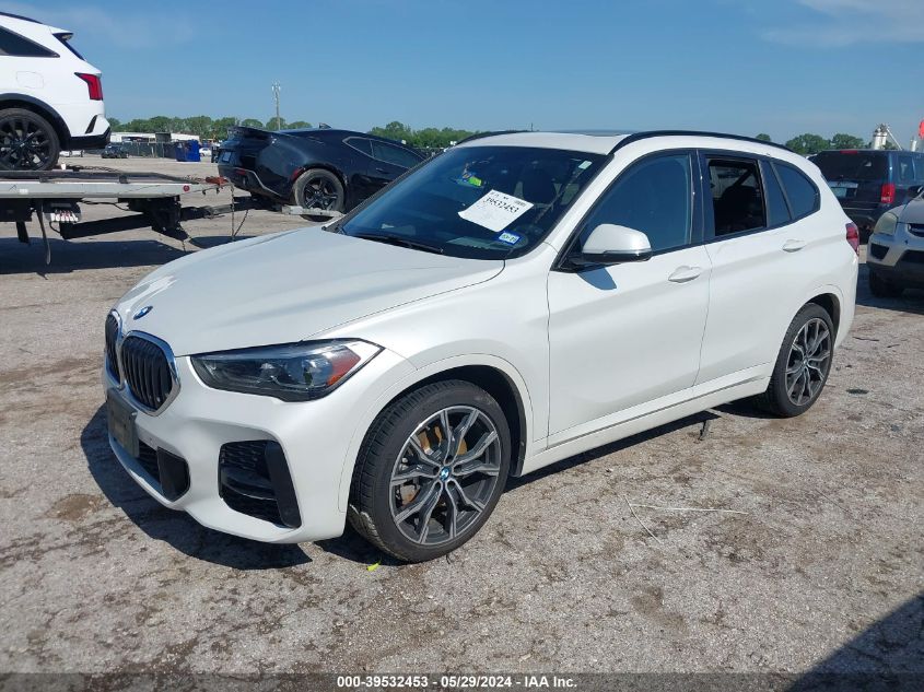 2021 BMW X1 Sdrive28I VIN: WBXJG7C01M5T32836 Lot: 39532453