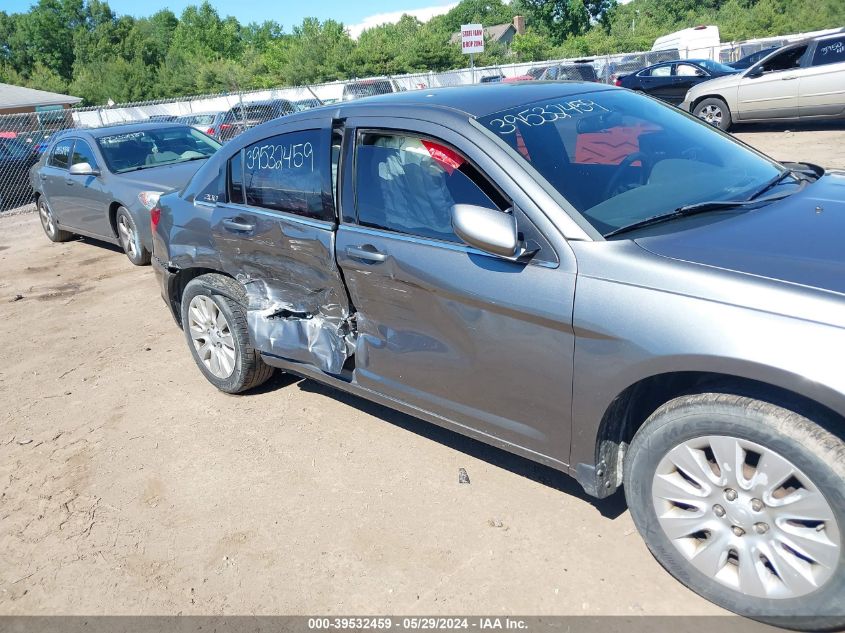 2012 Chrysler 200 Lx VIN: 1C3CCBAB4CN138734 Lot: 39532459