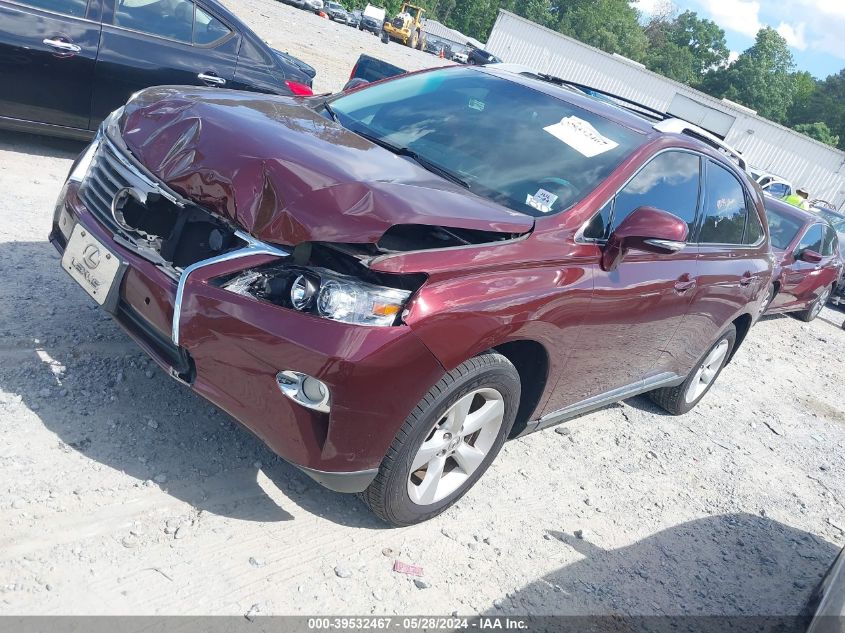 2013 Lexus Rx 350 VIN: 2T2BK1BA7DC201187 Lot: 39532467