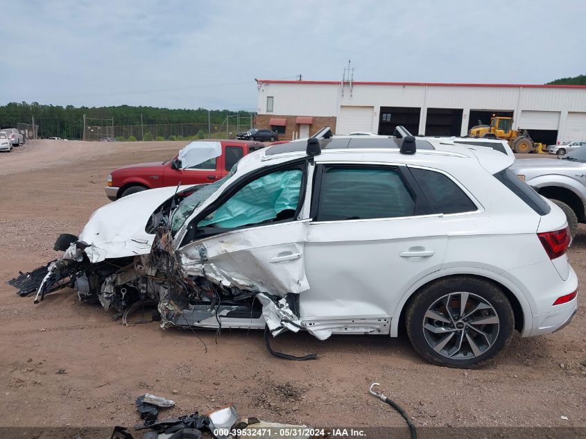 2023 Audi Q5 Premium Plus 45 Tfsi S Line Quattro VIN: WA1EAAFYXP2098839 Lot: 39532471