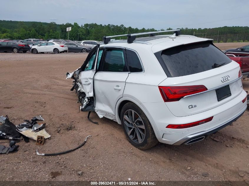 2023 Audi Q5 Premium Plus 45 Tfsi S Line Quattro VIN: WA1EAAFYXP2098839 Lot: 39532471