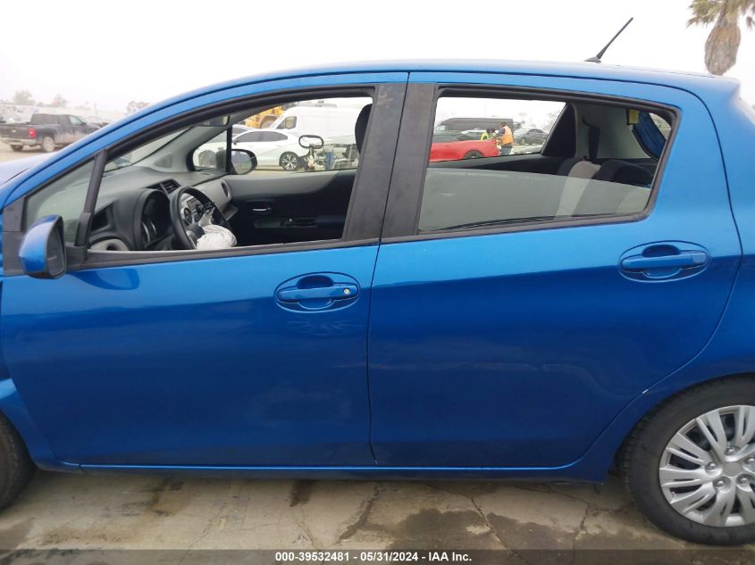 2013 Toyota Yaris Le VIN: JTDKTUD33DD549492 Lot: 39532481