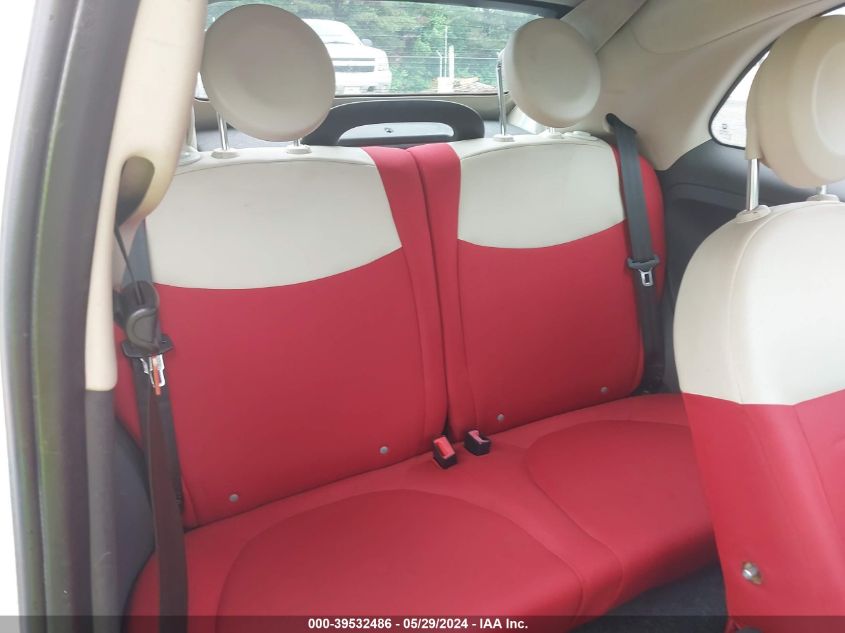 2012 Fiat 500C Pop VIN: 3C3CFFDR9CT383357 Lot: 39532486