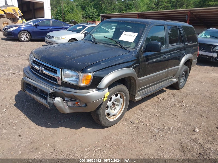 2000 Toyota 4Runner Limited V6 VIN: JT3GN87R4Y0167707 Lot: 39532492