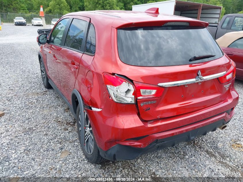 2019 Mitsubishi Outlander Sport 2.0 Se VIN: JA4AP4AU5KU027175 Lot: 39532495