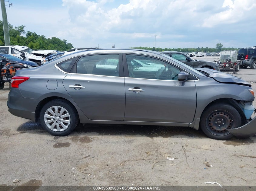 2017 Nissan Sentra Sv VIN: 3N1AB7AP8HY245524 Lot: 39532500
