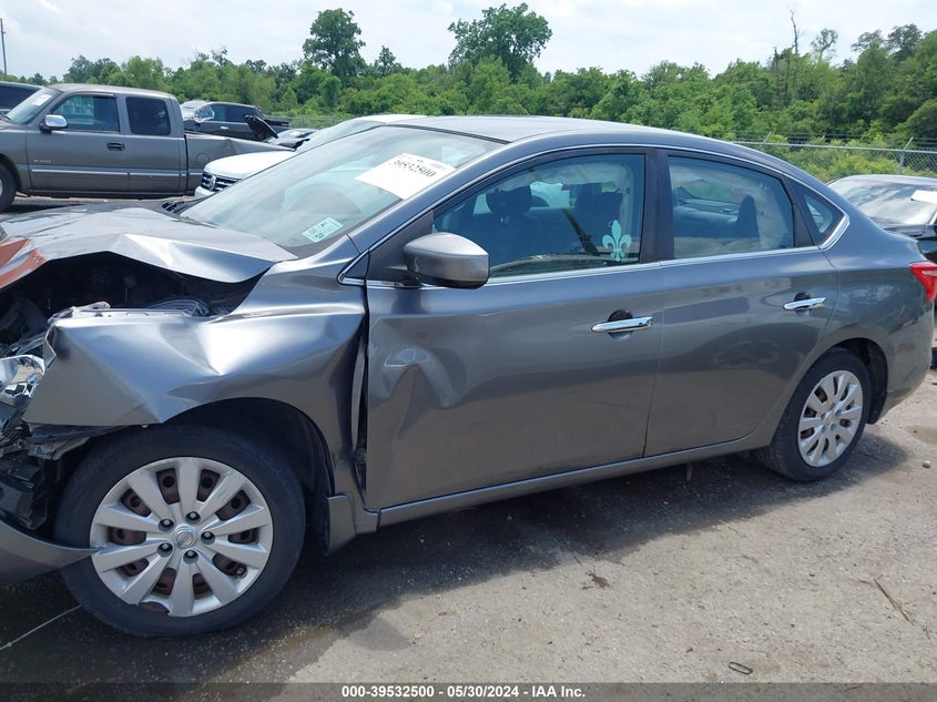 2017 Nissan Sentra Sv VIN: 3N1AB7AP8HY245524 Lot: 39532500