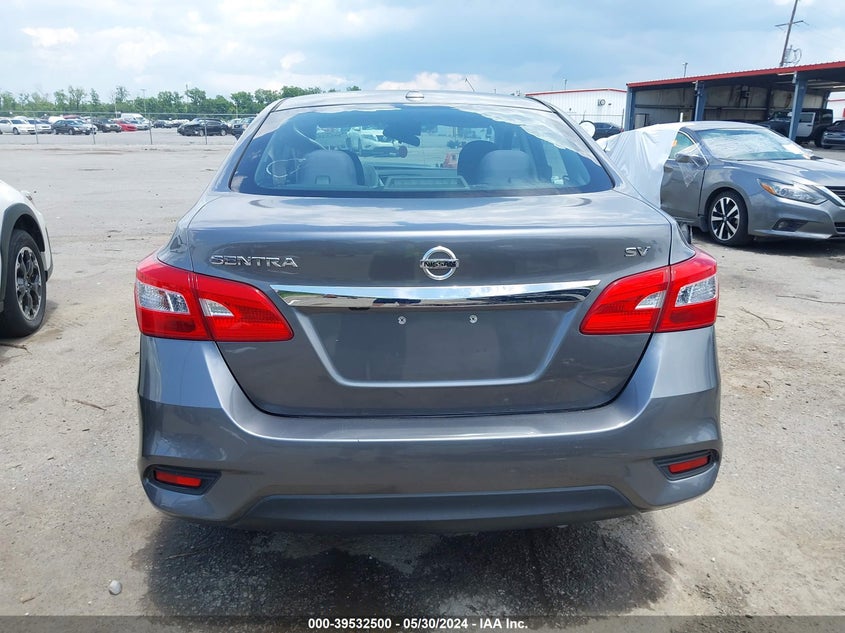 2017 Nissan Sentra Sv VIN: 3N1AB7AP8HY245524 Lot: 39532500