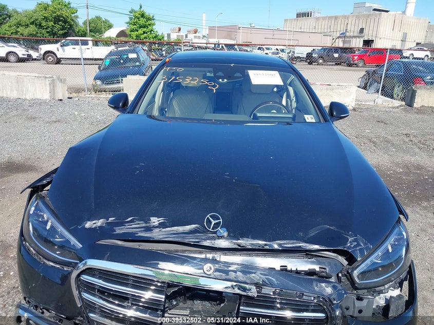 2021 MERCEDES-BENZ S 580 4MATIC VIN: W1K6G7GB8MA035462