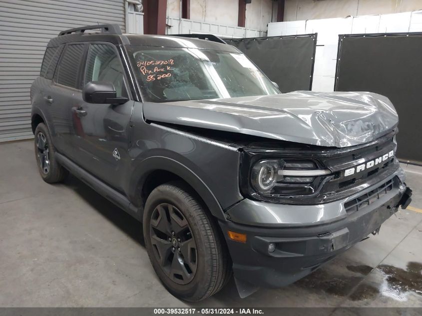 2022 Ford Bronco Sport Outer Banks VIN: 3FMCR9C68NRD55542 Lot: 39532517