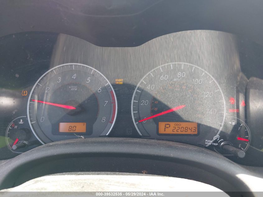 2010 Toyota Corolla S VIN: 2T1BU4EEXAC483979 Lot: 39532535