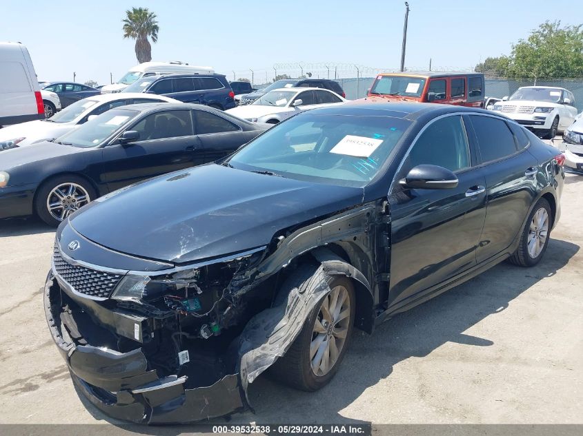 2017 Kia Optima Ex VIN: 5XXGU4L38HG135334 Lot: 39532538