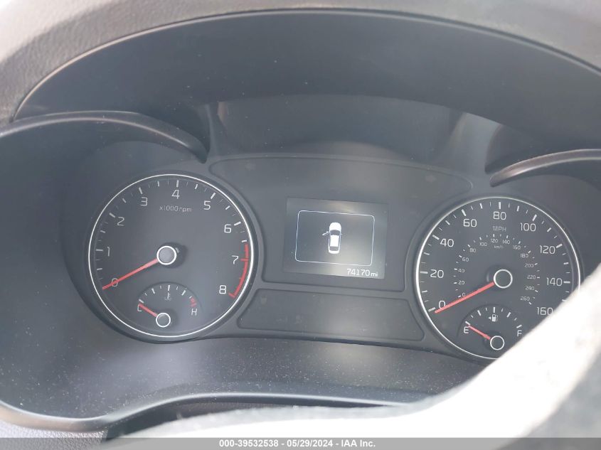 2017 Kia Optima Ex VIN: 5XXGU4L38HG135334 Lot: 39532538