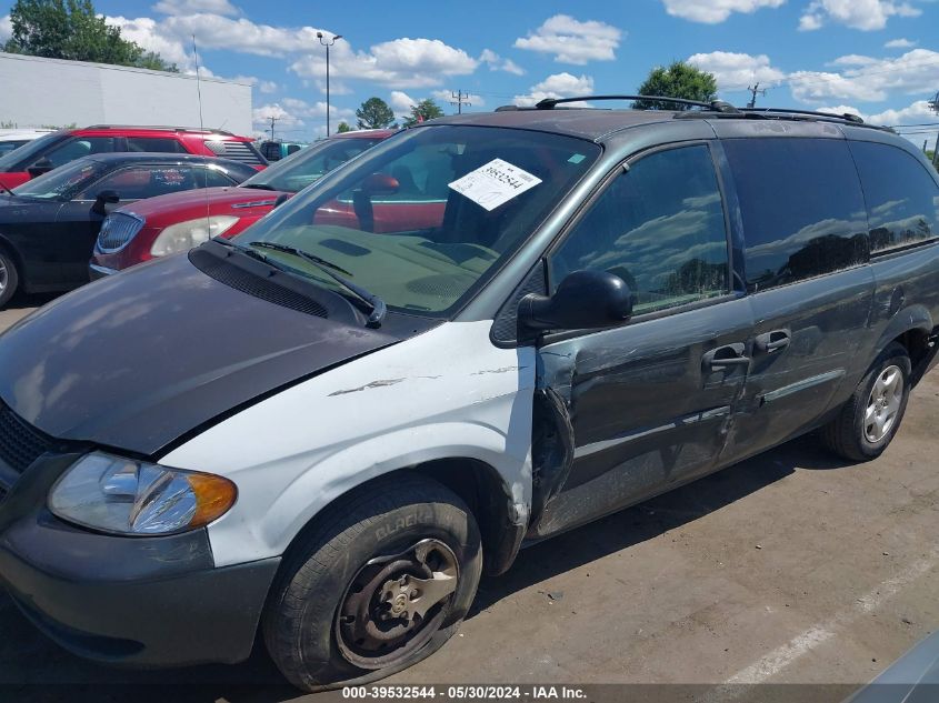 2003 Dodge Grand Caravan Se VIN: 1D4GP24383B208973 Lot: 39532544