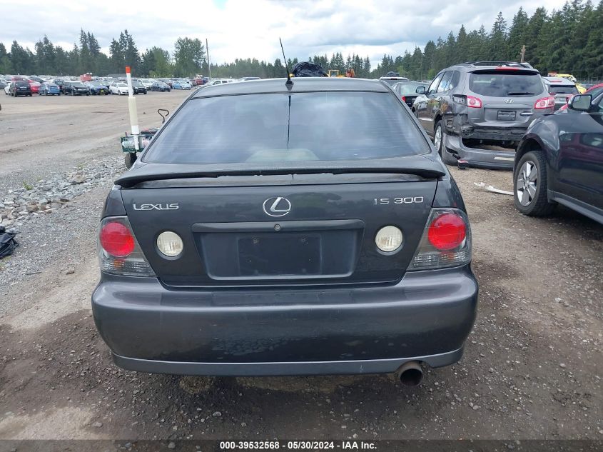 2002 Lexus Is 300 VIN: JTHBD192720042318 Lot: 39532568