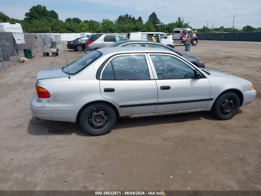 2002 Chevrolet Prizm VIN: 1Y1SK52802Z400122 Lot: 39532571