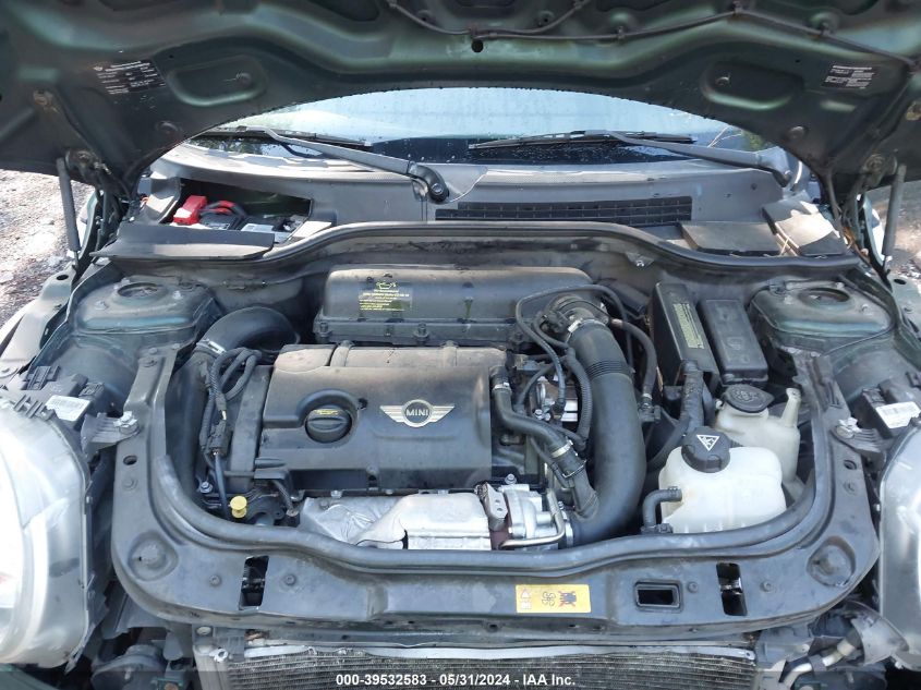 2012 Mini Cooper S VIN: WMWSV3C57CT385348 Lot: 39532583