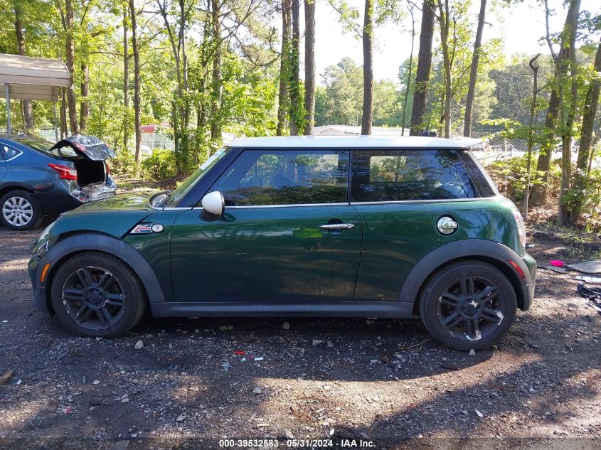 2012 Mini Cooper S VIN: WMWSV3C57CT385348 Lot: 39532583