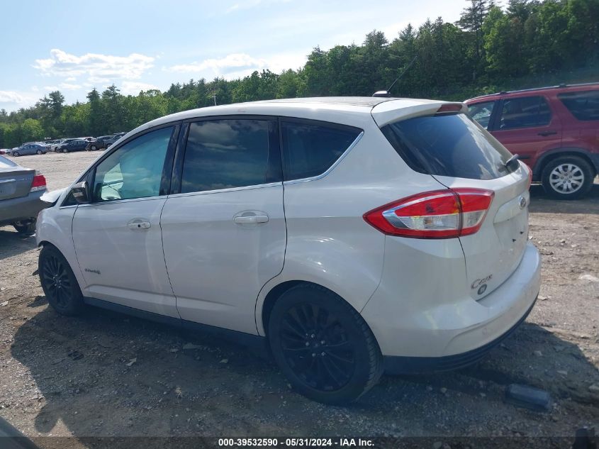 2017 Ford C-Max Hybrid Titanium VIN: 1FADP5DU3HL100925 Lot: 39532590