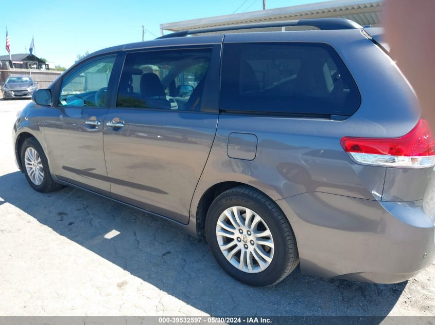 2014 Toyota Sienna Xle V6 8 Passenger VIN: 5TDYK3DC9ES502223 Lot: 39532597