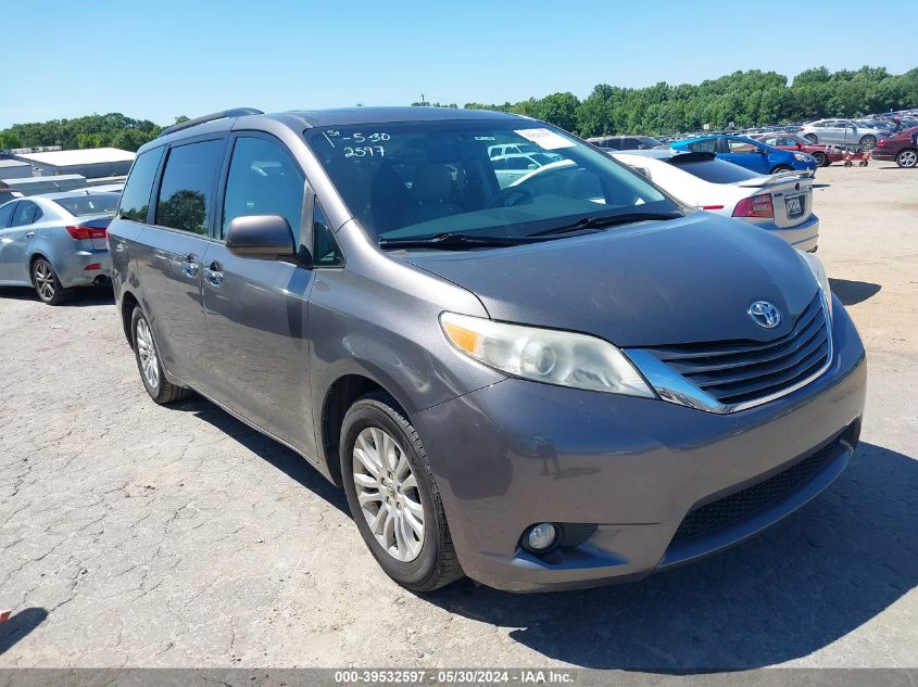 2014 Toyota Sienna Xle V6 8 Passenger VIN: 5TDYK3DC9ES502223 Lot: 39532597