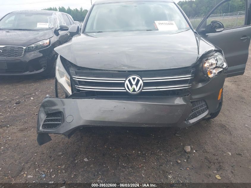 2013 Volkswagen Tiguan S VIN: WVGAV3AX5DW588995 Lot: 39532600