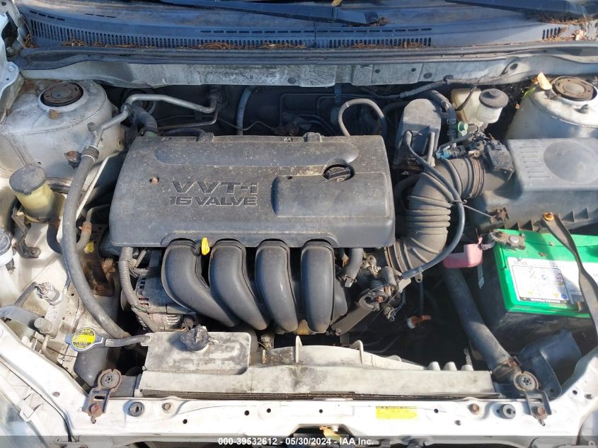 2003 Toyota Corolla Le VIN: JTDBR32E430019356 Lot: 39532612