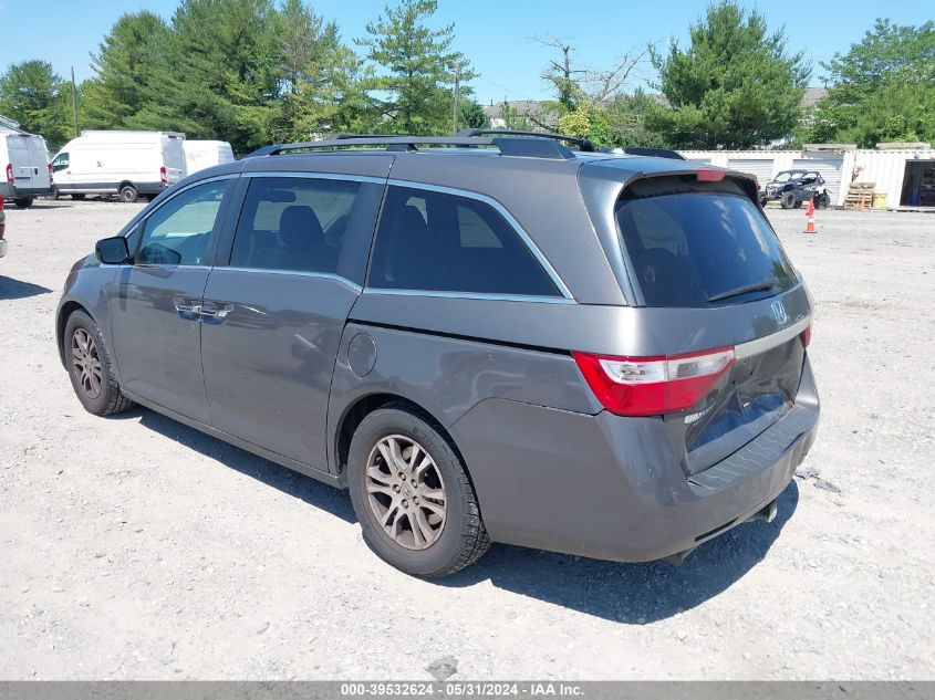 2012 Honda Odyssey Ex-L VIN: 5FNRL5H61CB130895 Lot: 39532624