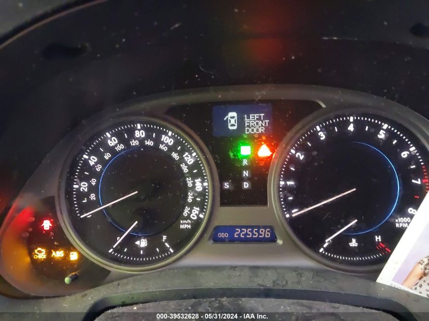 2009 Lexus Is 250 VIN: JTHBK262295091343 Lot: 39532628