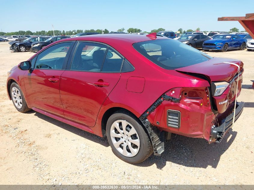 2024 Toyota Corolla Le VIN: 5YFB4MDE8RP119265 Lot: 39532630