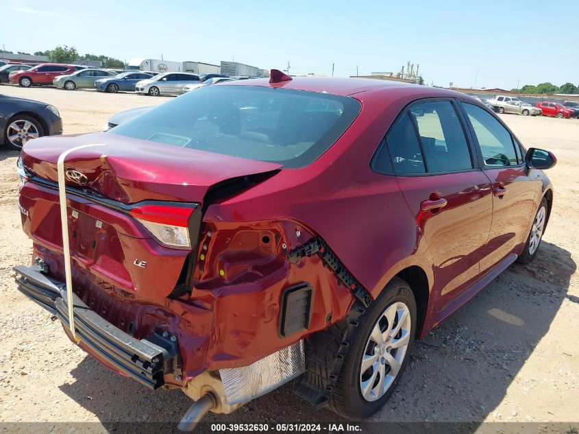 2024 Toyota Corolla Le VIN: 5YFB4MDE8RP119265 Lot: 39532630