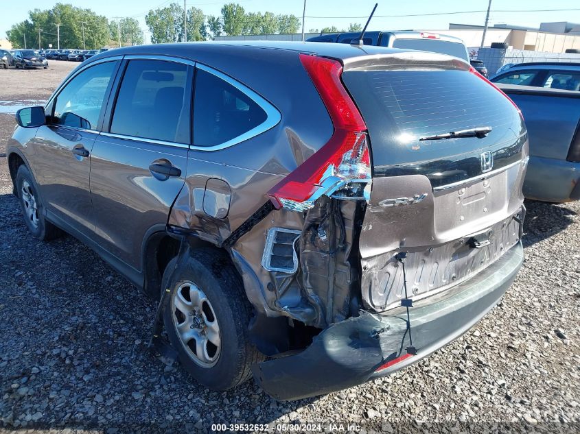 2014 Honda Cr-V Lx VIN: 5J6RM4H32EL009042 Lot: 39532632