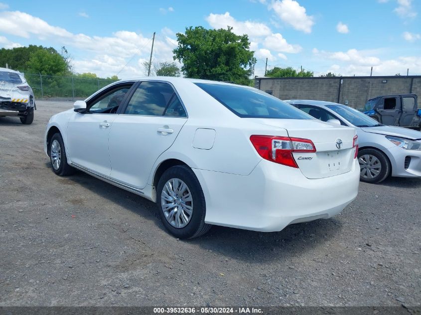 2012 Toyota Camry Le VIN: 4T1BF1FKXCU507695 Lot: 39532636