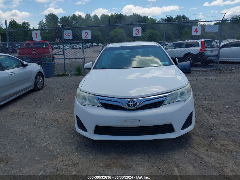 2012 Toyota Camry Le VIN: 4T1BF1FKXCU507695 Lot: 39532636