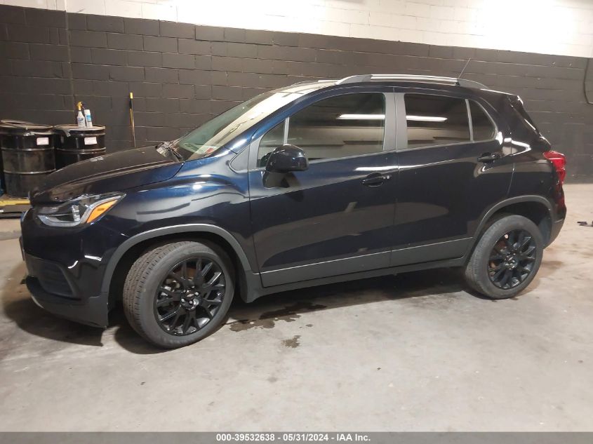 2021 Chevrolet Trax Awd Lt VIN: KL7CJPSM1MB360677 Lot: 39532638