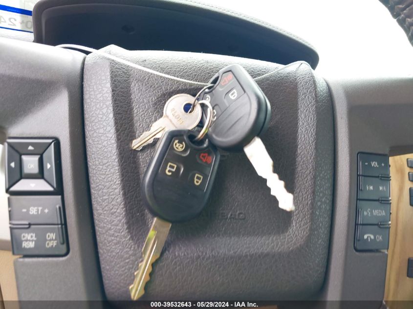 2011 Ford F-150 Lariat VIN: 1FTFW1ET7BFC48604 Lot: 39532643