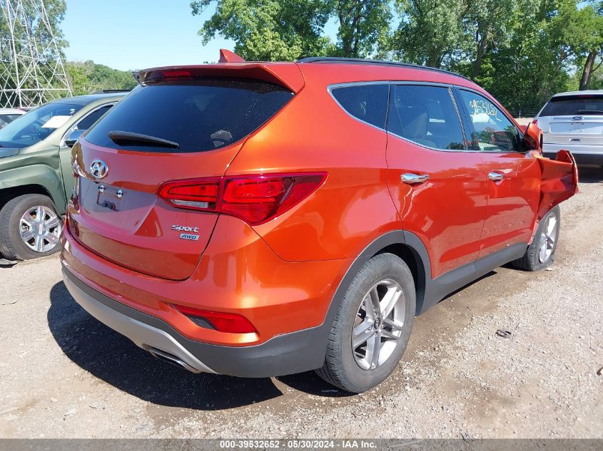 2017 Hyundai Santa Fe Sport 2.4L VIN: 5XYZUDLB4HG471378 Lot: 39532652