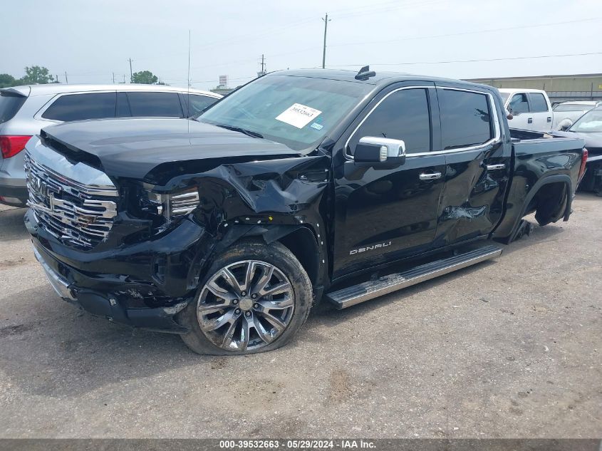 2023 GMC Sierra 1500 Denali VIN: 3GTUUGEDXPG124342 Lot: 39532663