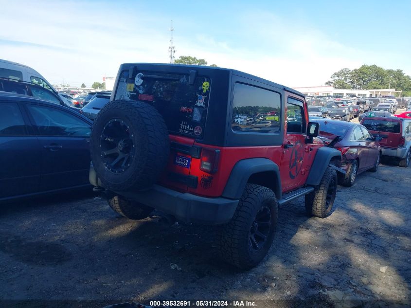 2016 Jeep Wrangler Sport VIN: 1C4AJWAG0GL287350 Lot: 39532691