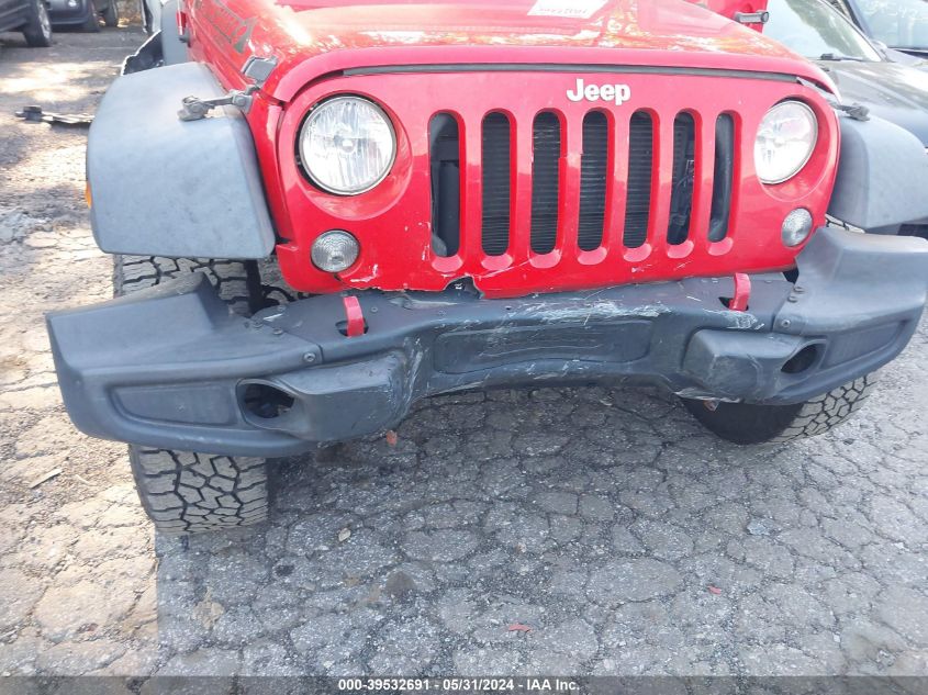 2016 Jeep Wrangler Sport VIN: 1C4AJWAG0GL287350 Lot: 43096342