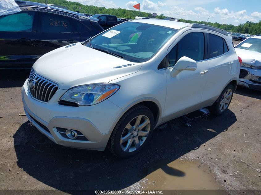 2014 Buick Encore Leather VIN: KL4CJGSB2EB716647 Lot: 39532689